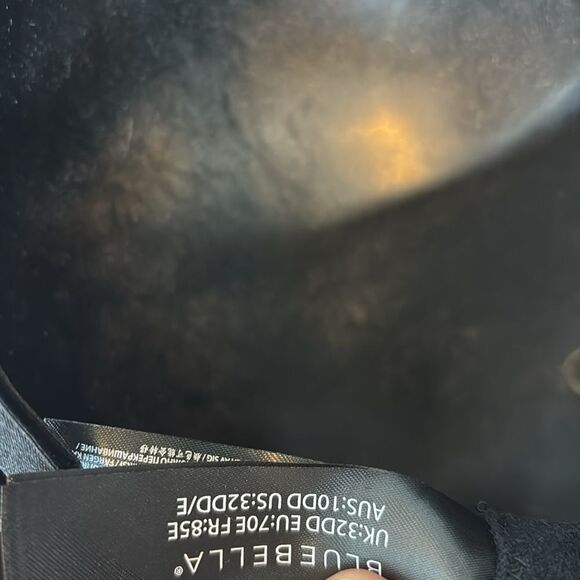 Bluebella women’s 32DD Aurora open bra black/gold underwire chain tassels sexy - Picture 10 of 10